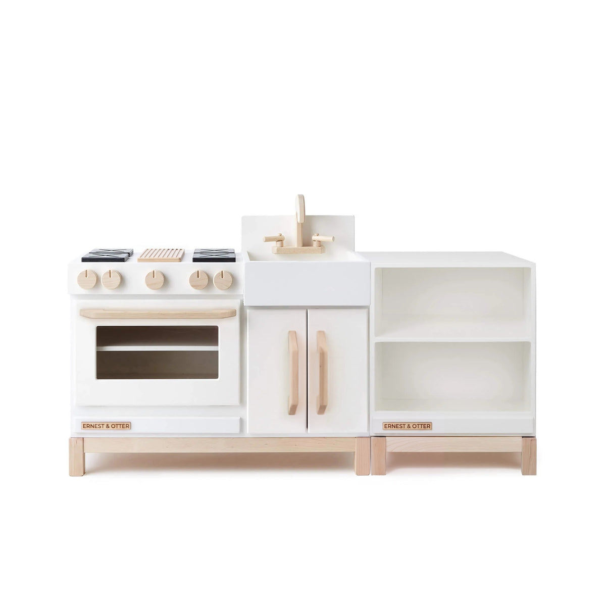 Wooden Essential Play Kitchen and Countertop - front