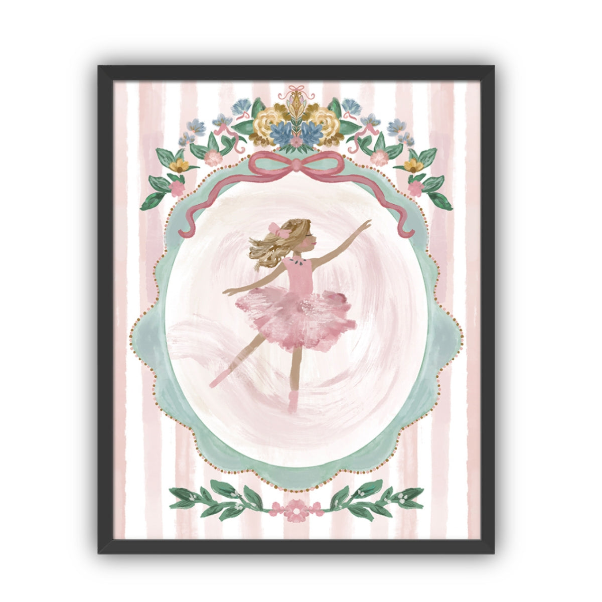 Ballerina Artwork, Framed