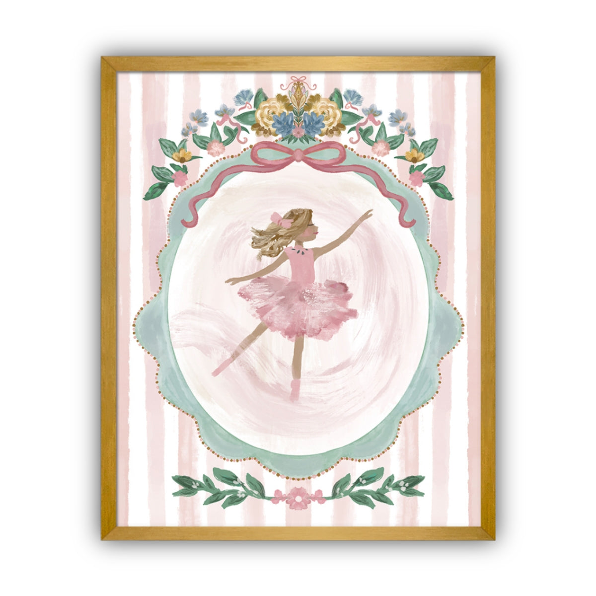 Ballerina Artwork, Framed