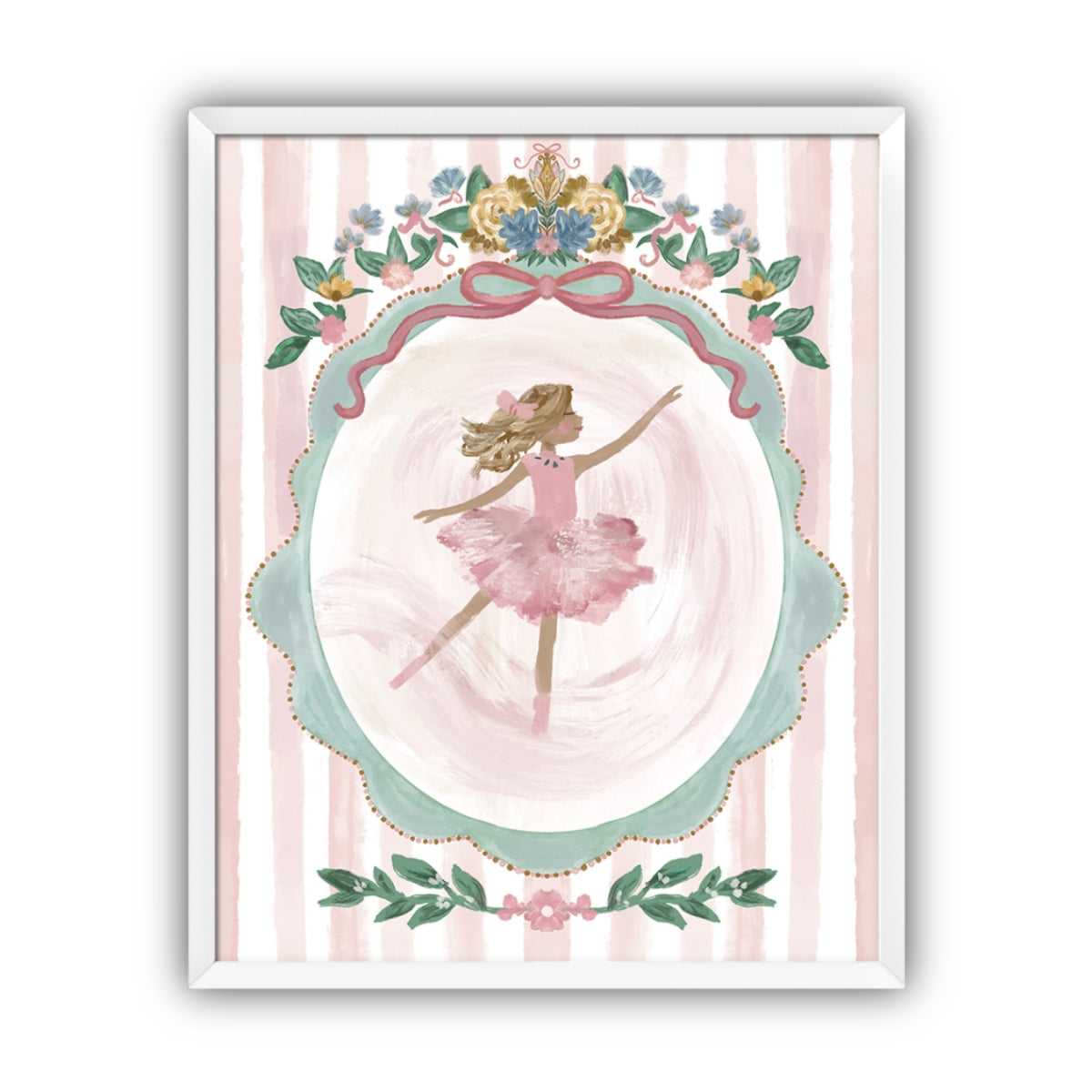 Ballerina Artwork, Framed