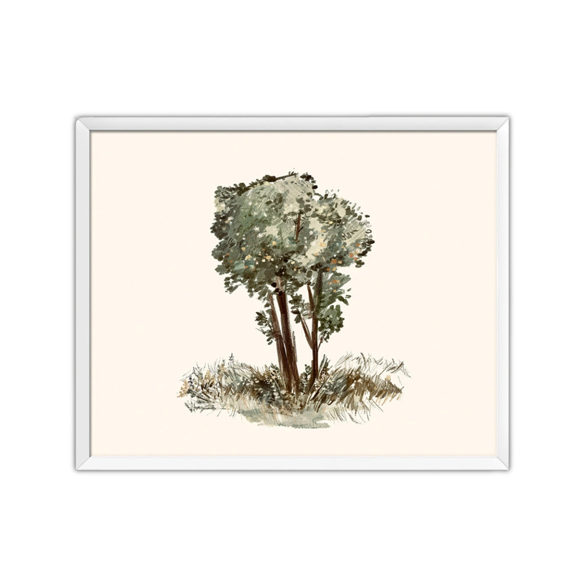 Tree Artwork, Framed