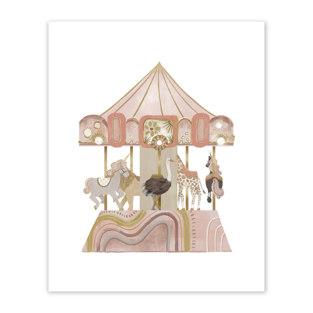 Carousel - Artwork Print