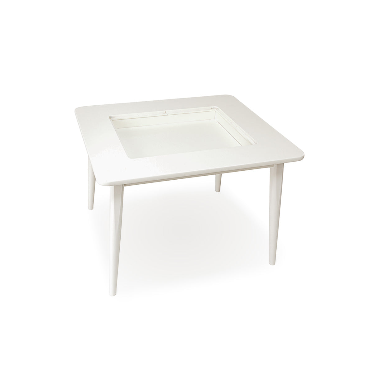 Crescent Kids Wood Play Table, 29 Inch, with Storage