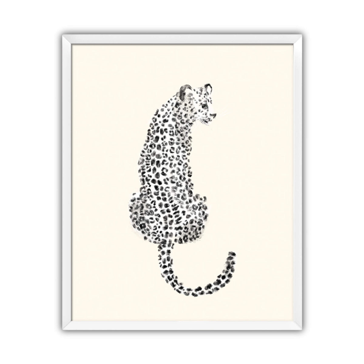 Leopard Artwork, Framed