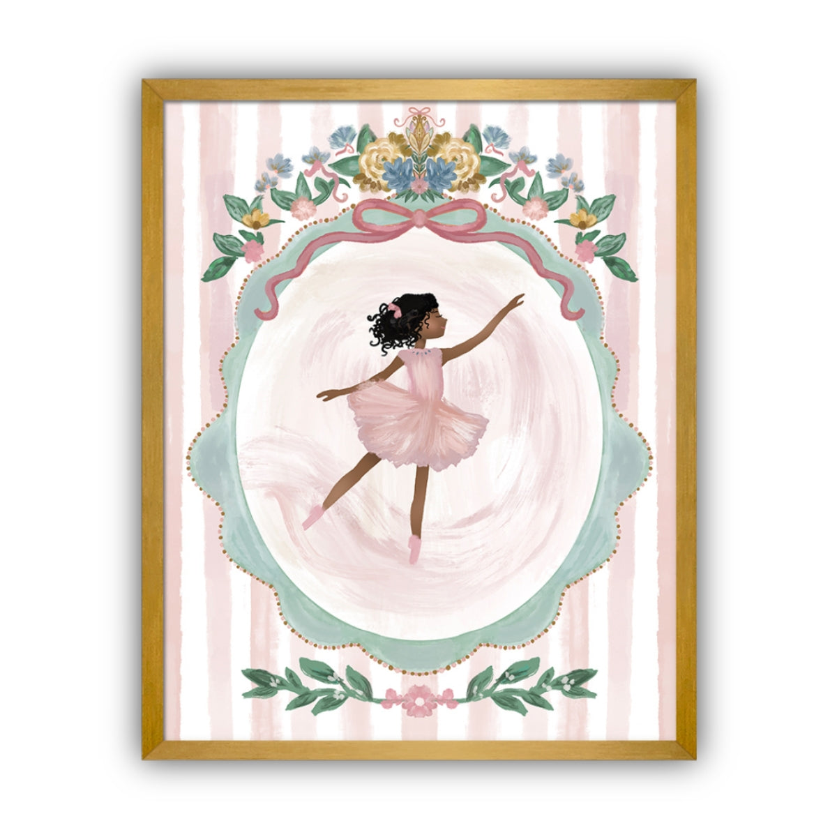 Ballerina Artwork, Framed