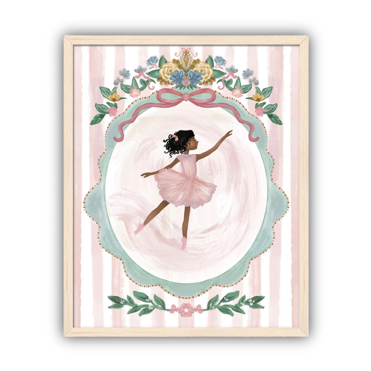 Ballerina Artwork, Framed