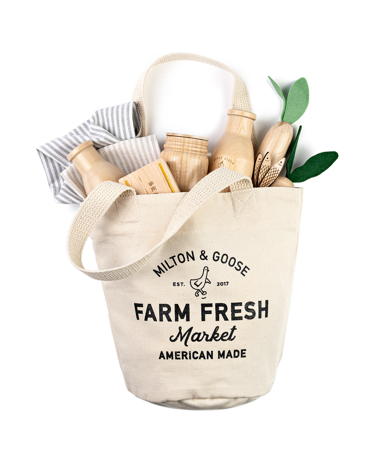 Kids Market Tote Bag
