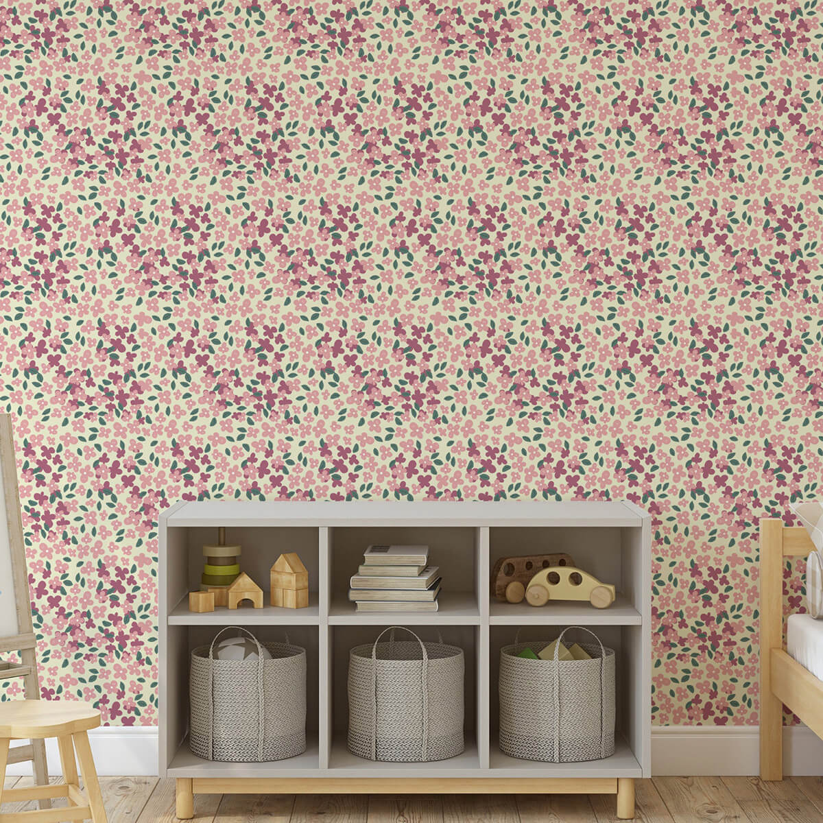 Fleurine - Peel and Stick Wallpaper
