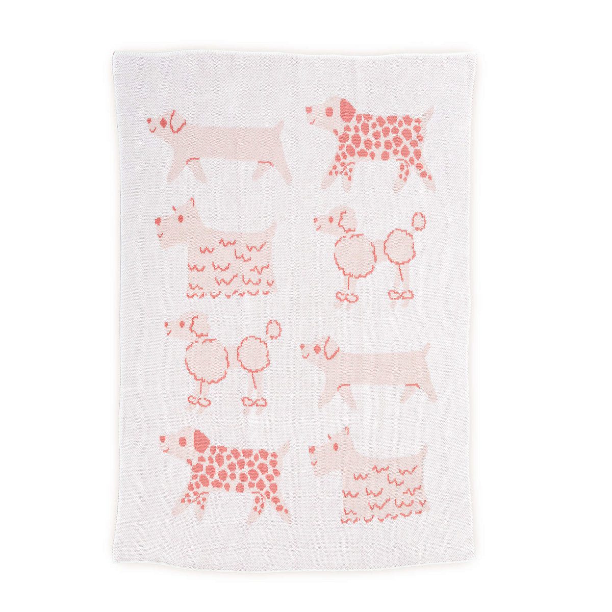 Puppies Cotton Knit Baby & Kids Blanket
