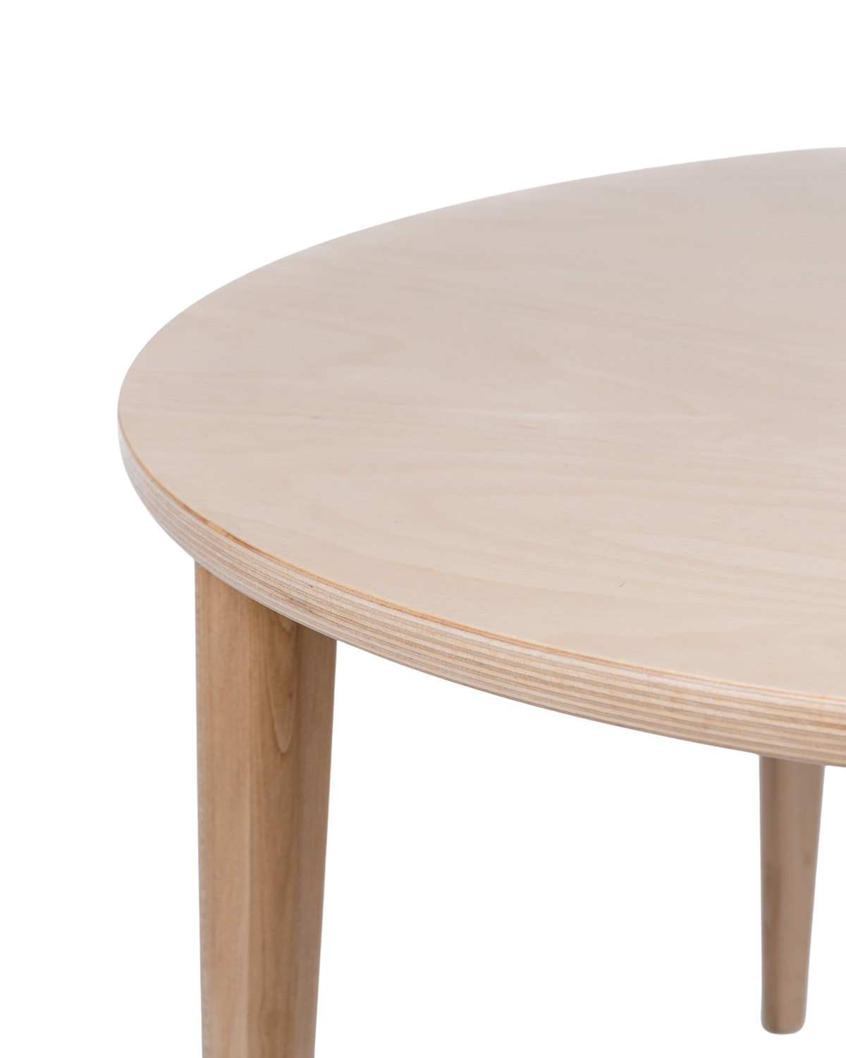 Crescent Kids Wood Play Table, Round, 29 Inch