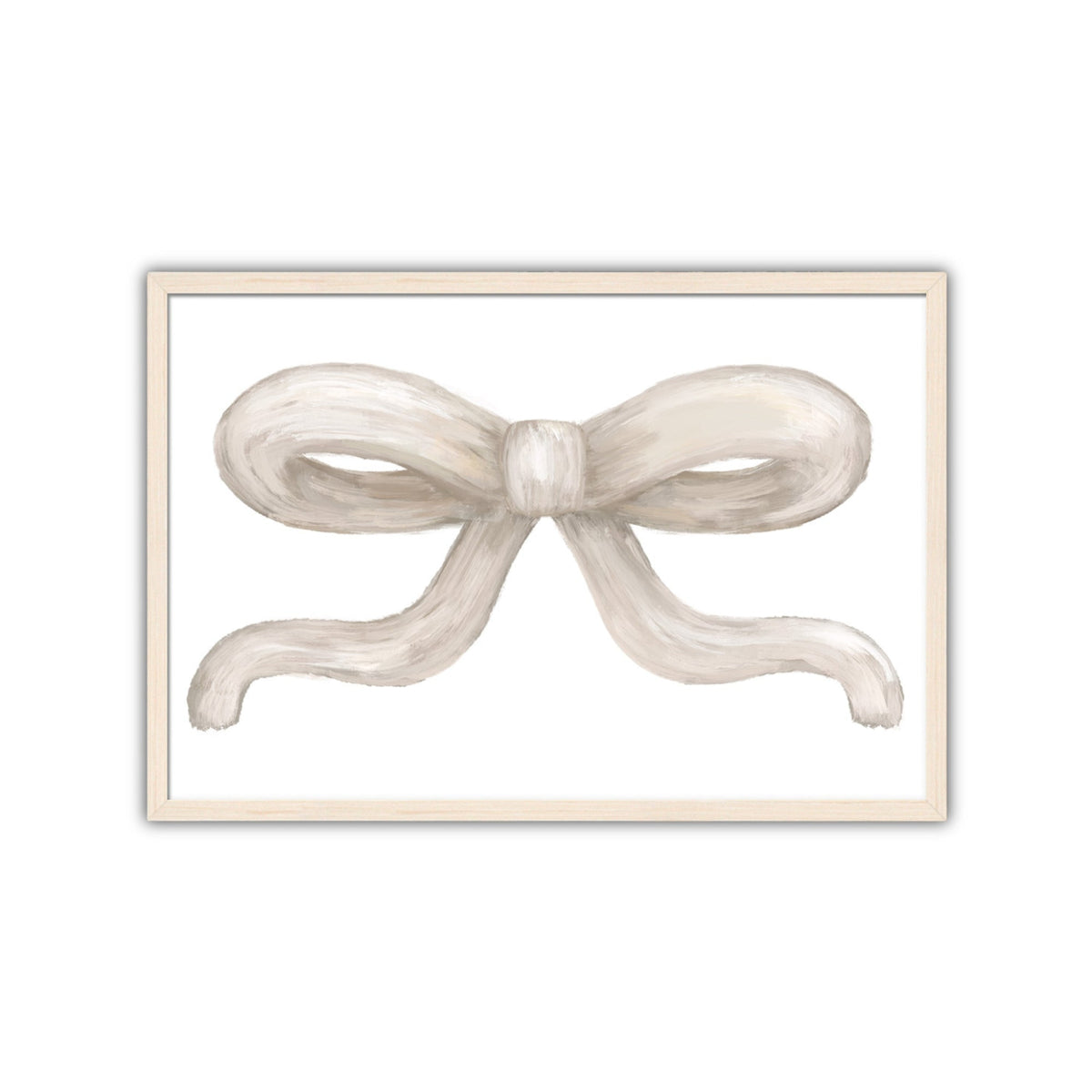 Bow Artwork, Framed