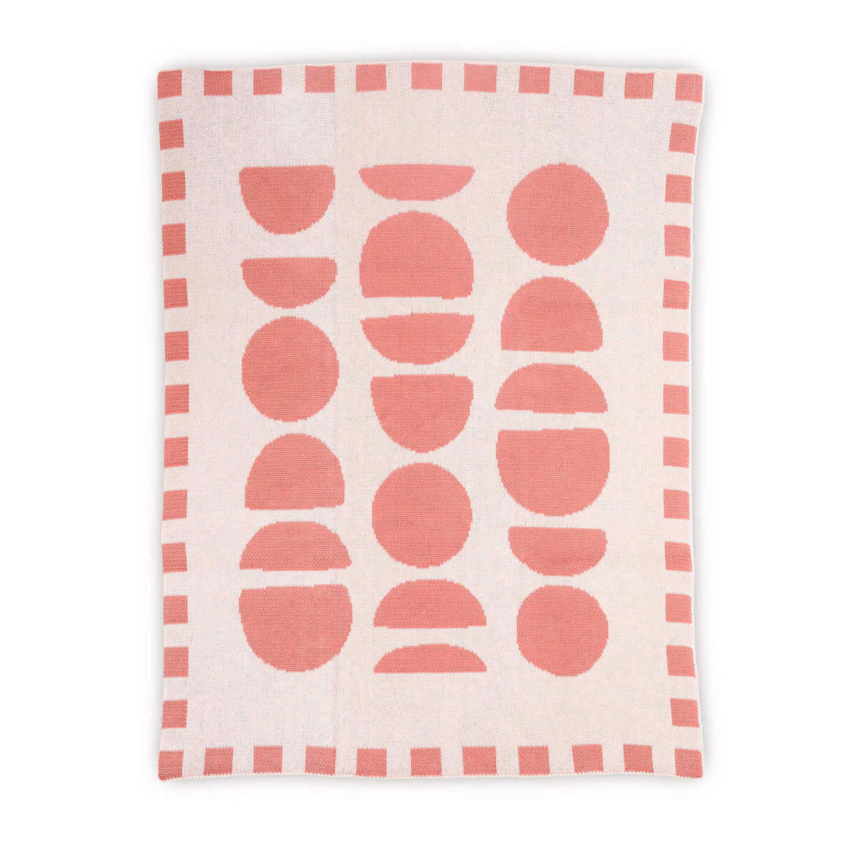 Geo Cotton Knit Baby & Kids Blanket