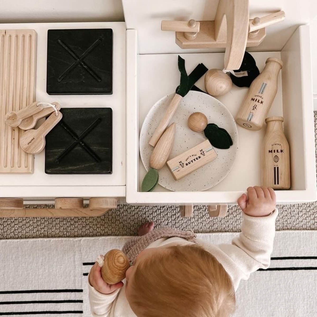 Wooden Veggies Play Food Set
