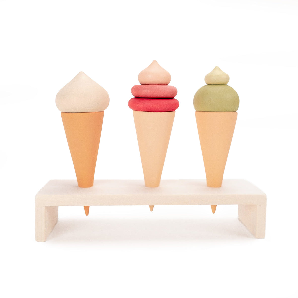 Wooden Play Ice Cream Cones