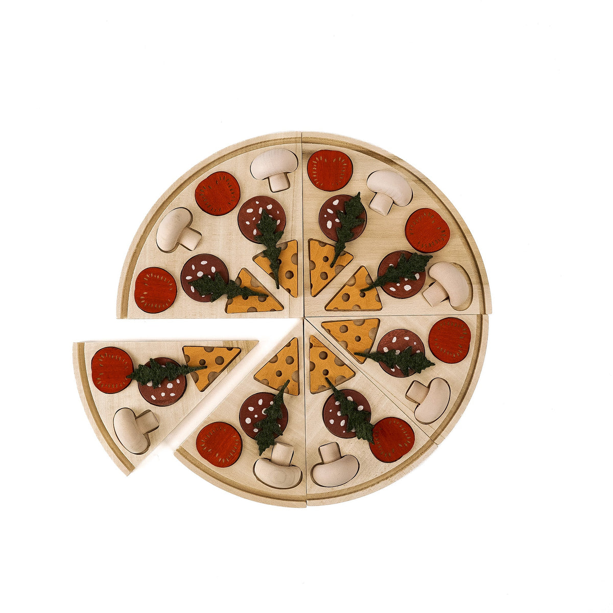 Wooden Play Pizza