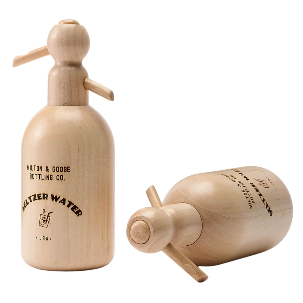 Wooden Play Seltzer Siphon for Kids