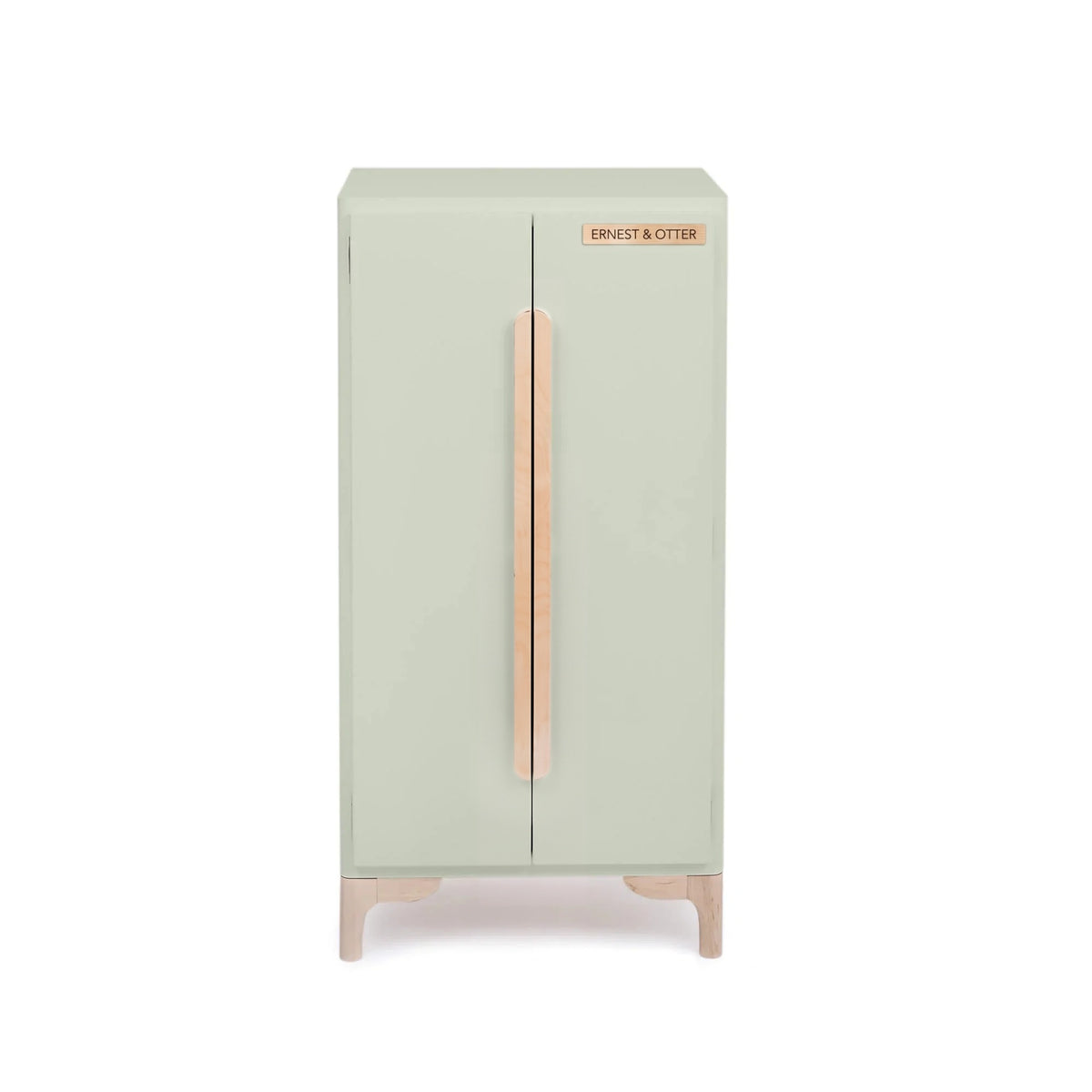Wooden Luca Play Refrigerator - green