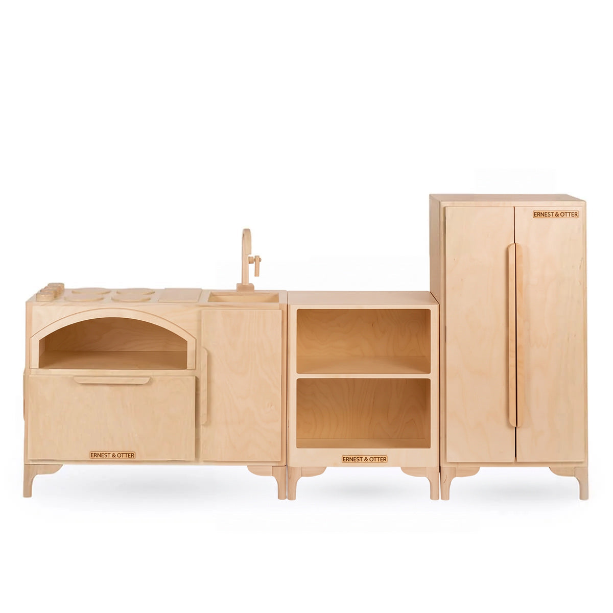 Ernest & Otter Luca kitchen refrigerator countertop natural