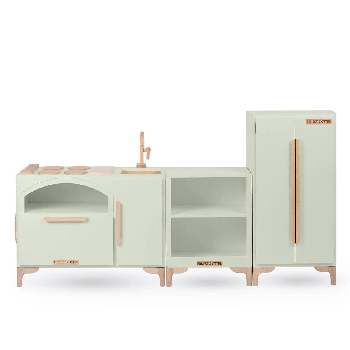 Ernest & Otter Luca kitchen refrigerator countertop green
