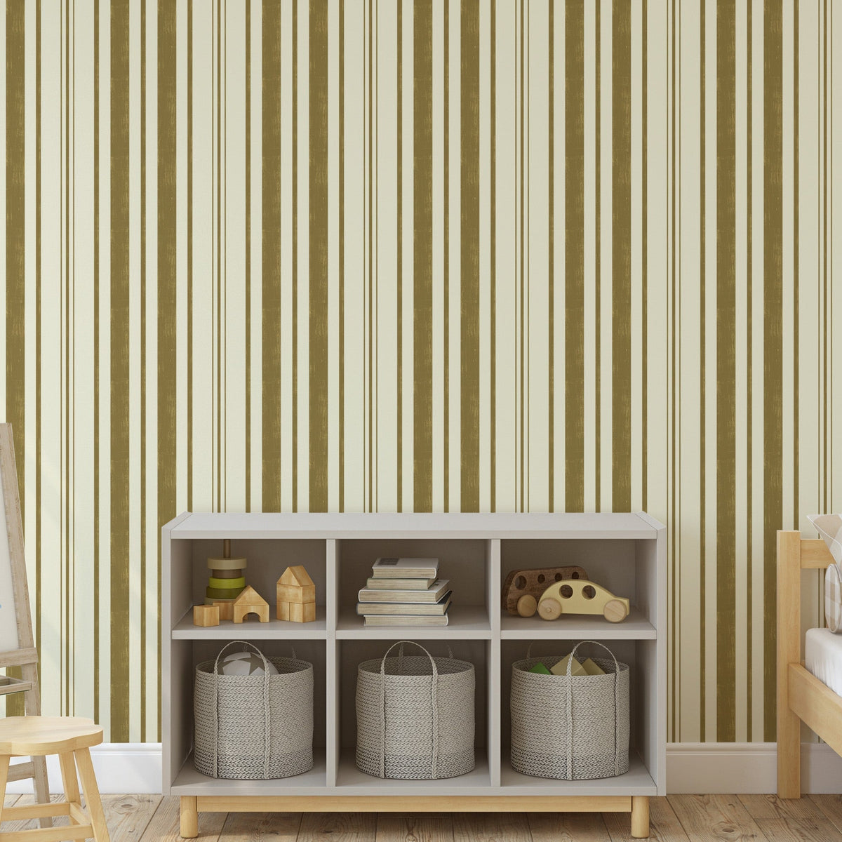 Regency Stripe - Peel and Stick Wallpaper