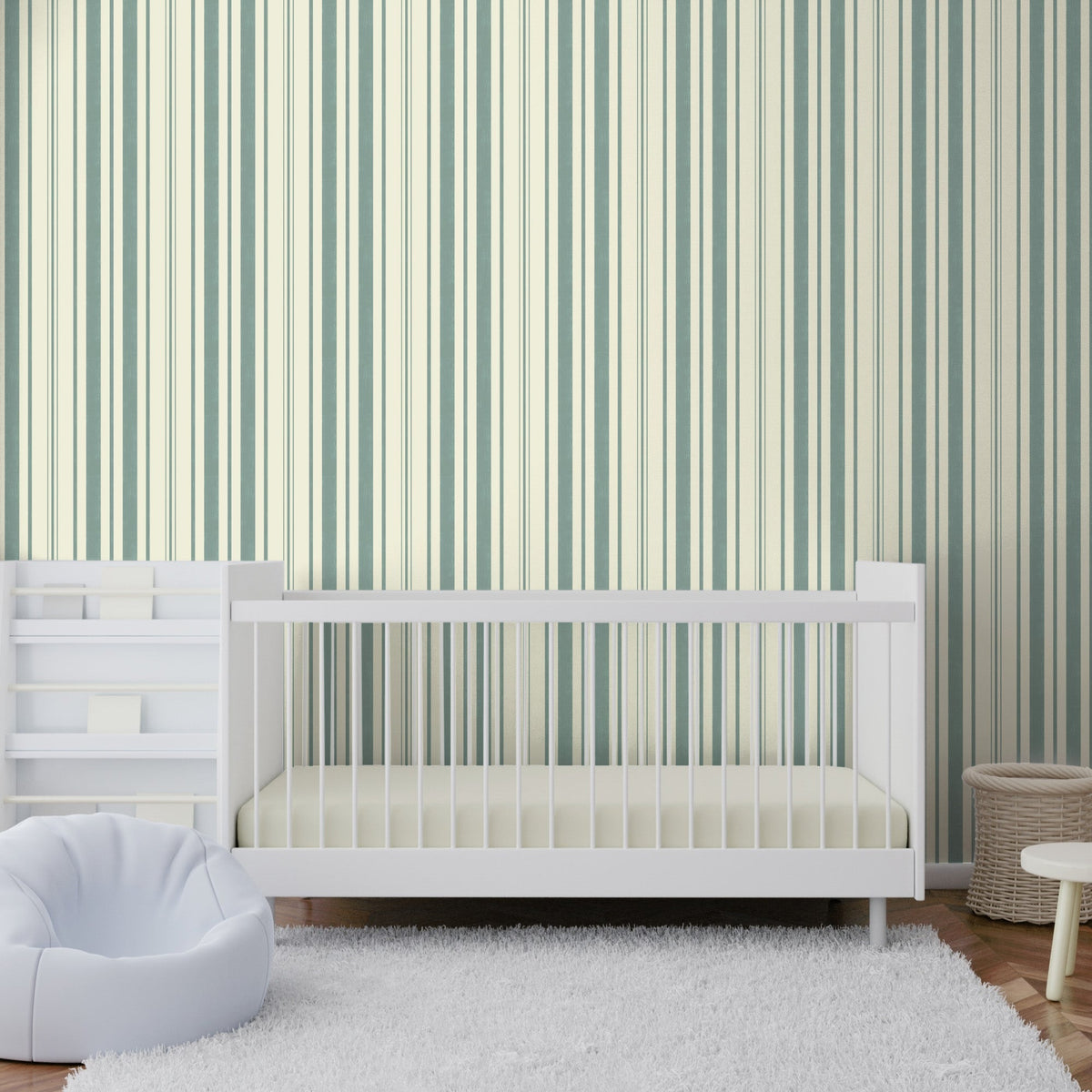 Regency Stripe - Peel and Stick Wallpaper