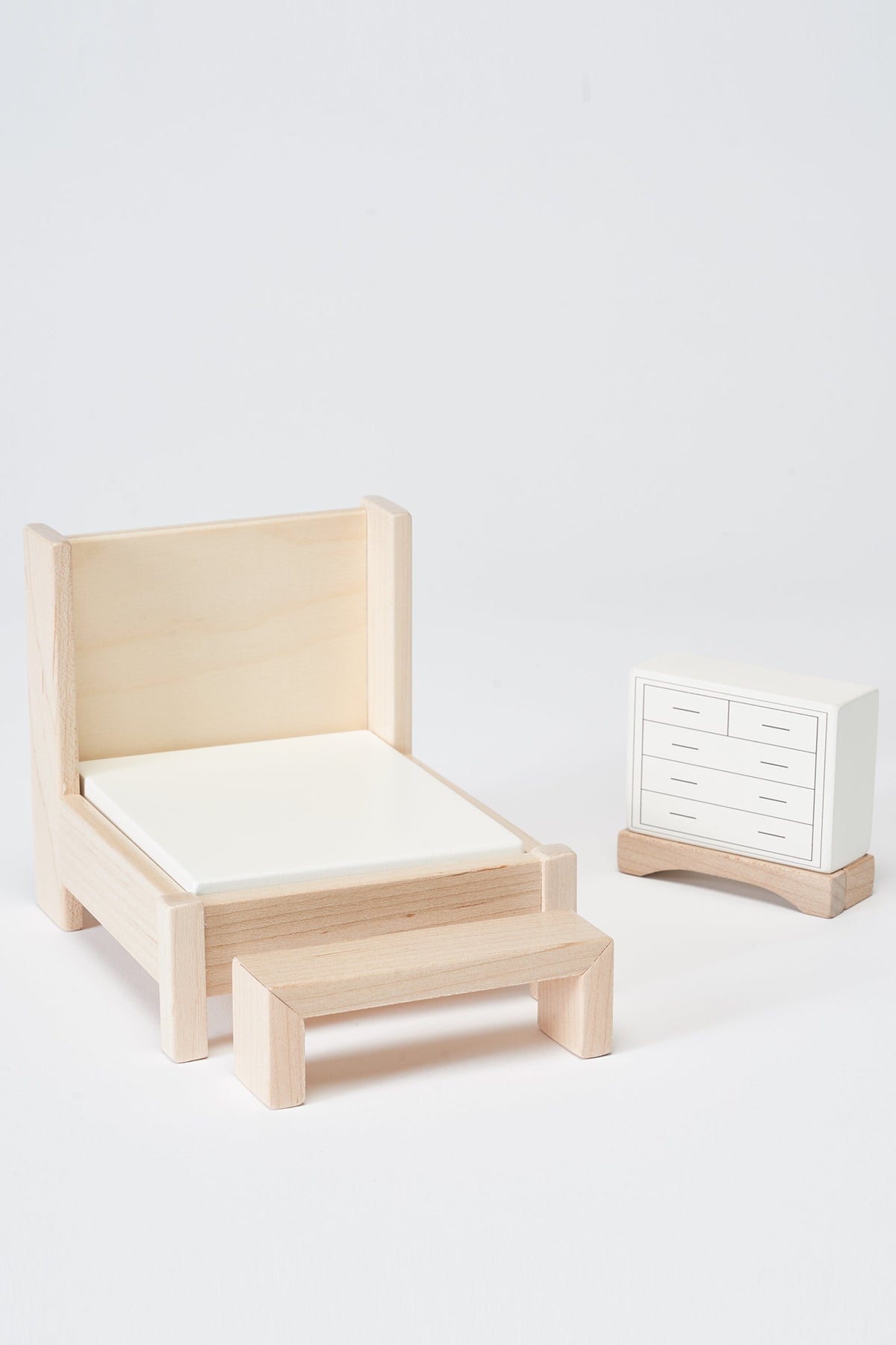 Bedroom Dollhouse Furniture Set