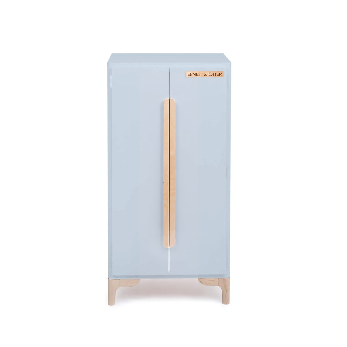 Wooden Luca Play Refrigerator - gray