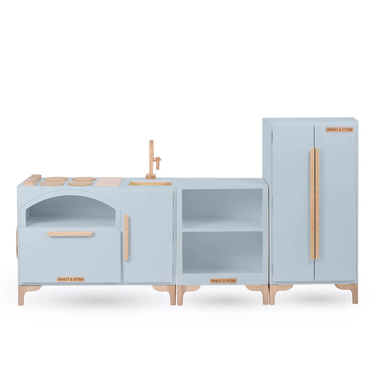 Ernest & Otter Luca kitchen refrigerator countertop gray