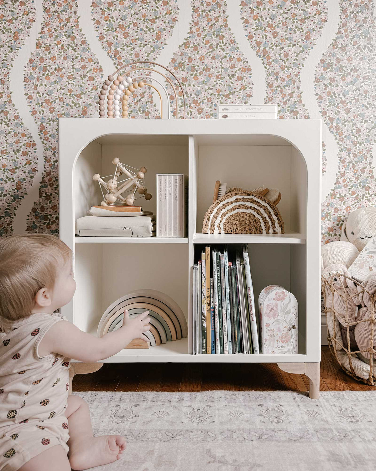 Archie Kids Wooden Bookshelf