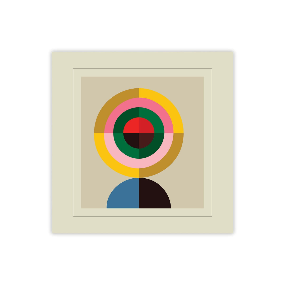 Concentric - Abstract Art Print