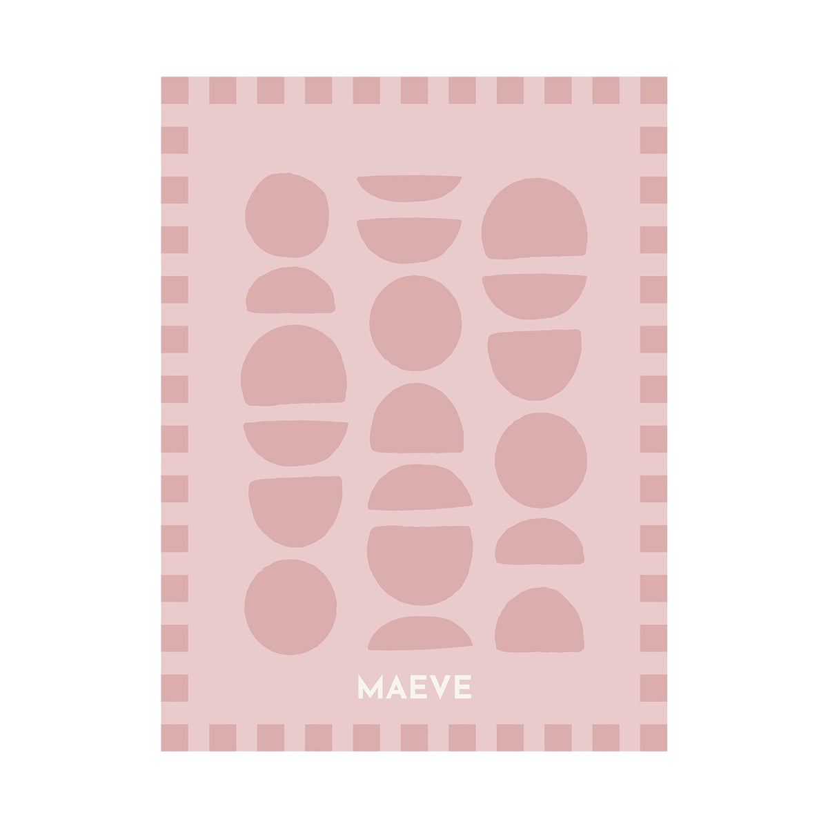 Geo Cotton Knit Baby & Kids Blanket