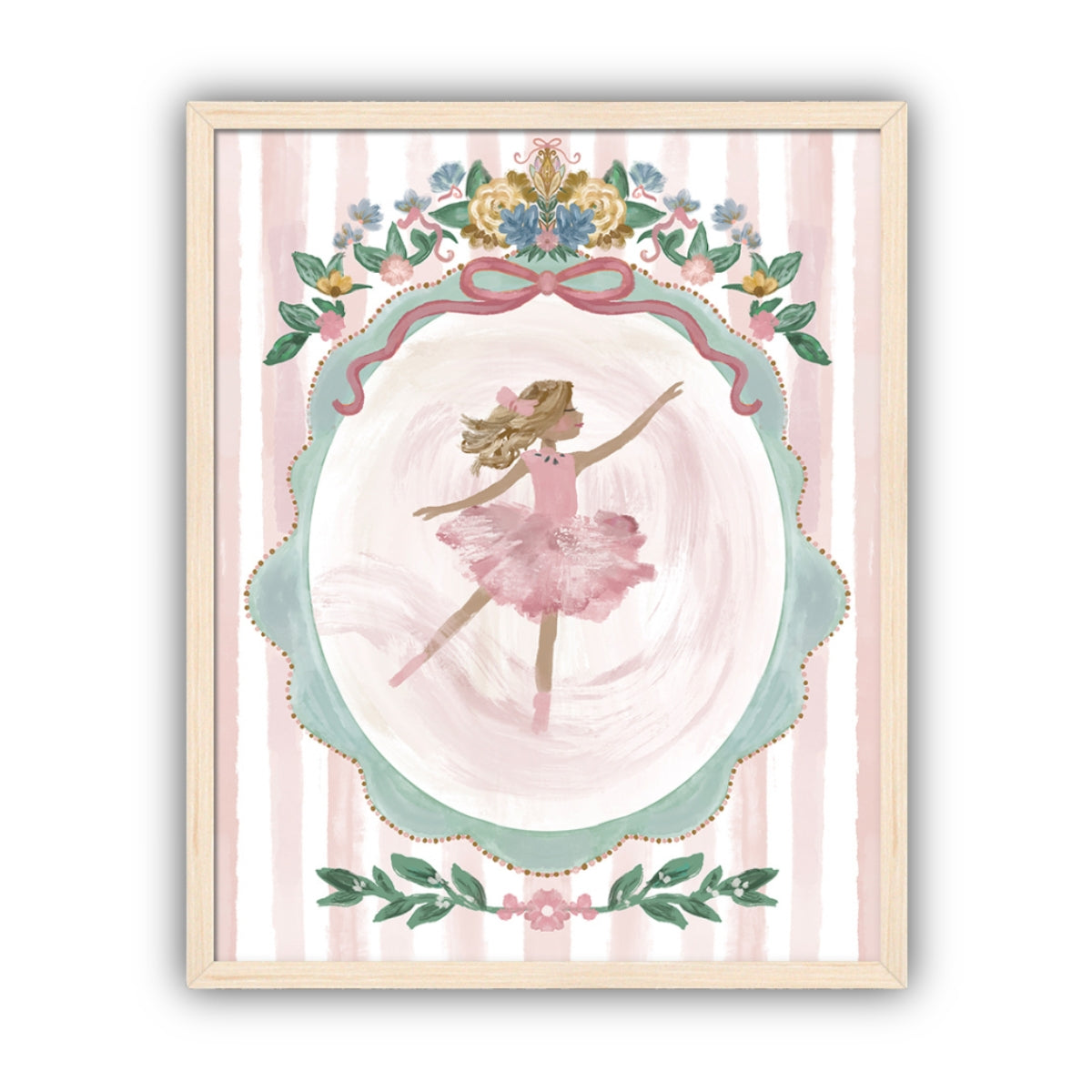 Ballerina Artwork, Framed