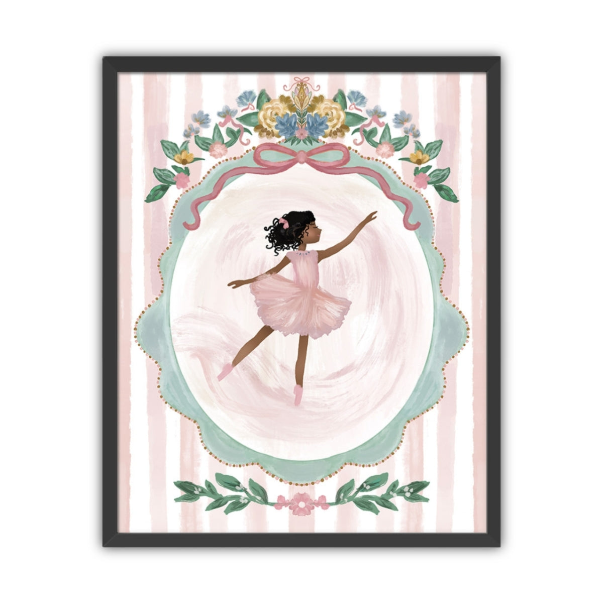 Ballerina Artwork, Framed