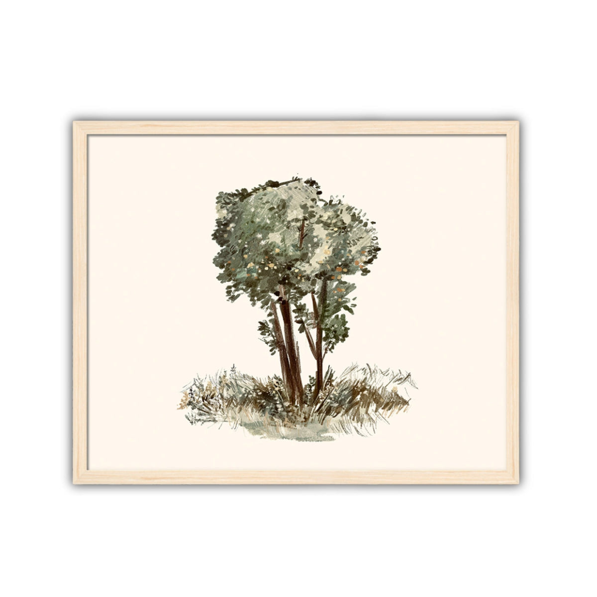 Tree Artwork, Framed