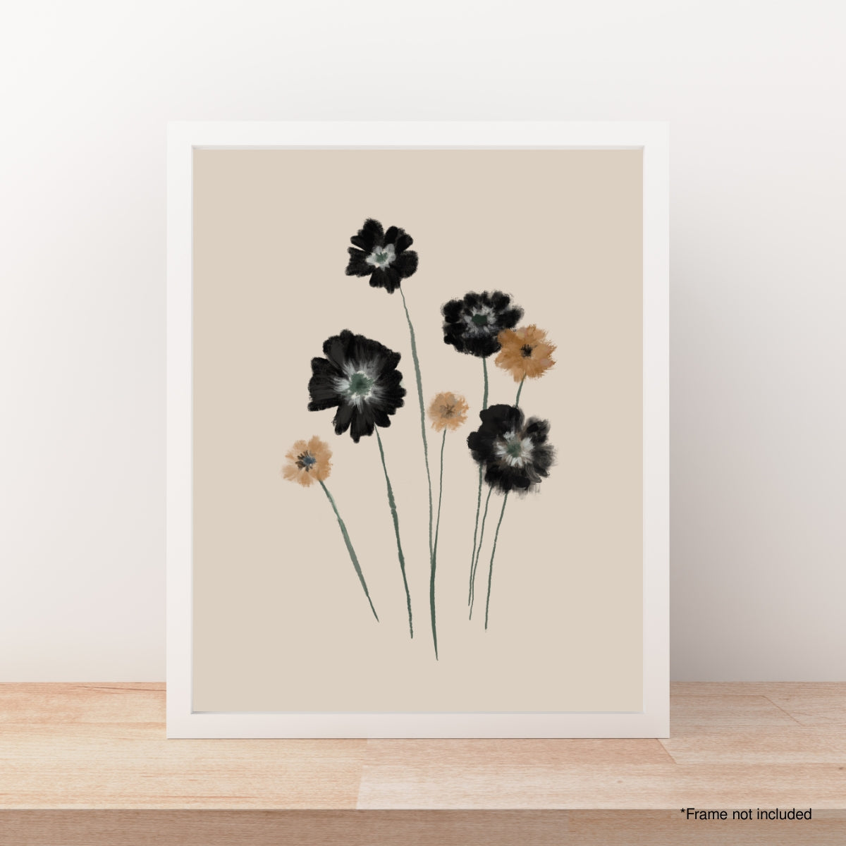 Contrast Blossoms - Artwork Print