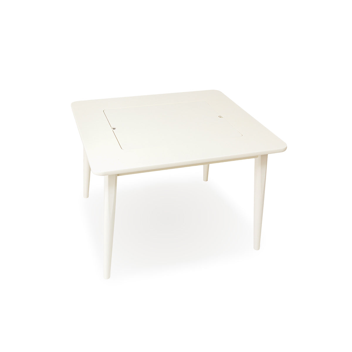 Crescent Kids Wood Play Table, 29 Inch, with Storage