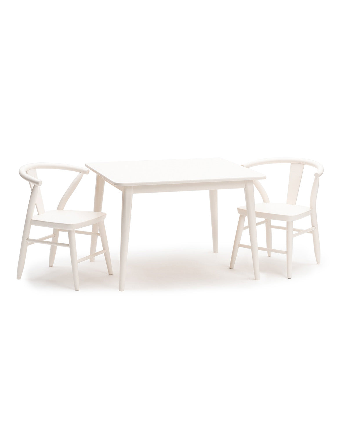 Wood Play Table and Chairs Set for Kids, 29" - Crescent