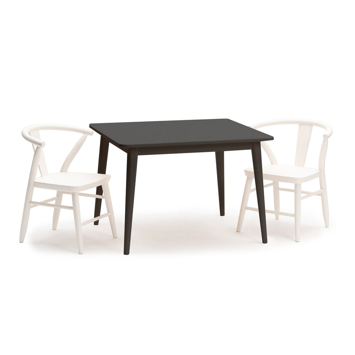 Wood Play Table and Chairs Set for Kids, 29" - Crescent