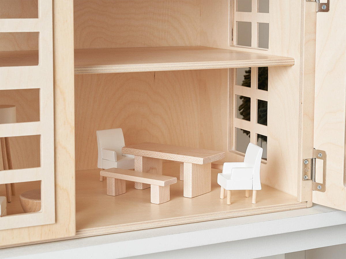 Dining Room Dollhouse Furniture Set