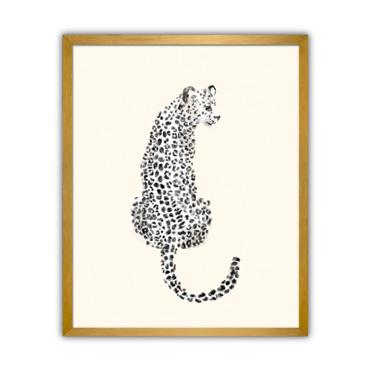 Leopard Artwork, Framed
