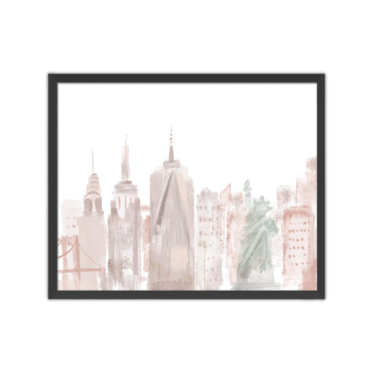 New York Artwork, Framed