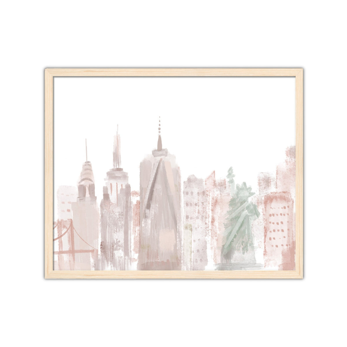 New York Artwork, Framed