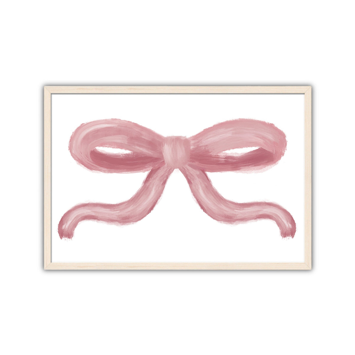 Bow Artwork, Framed