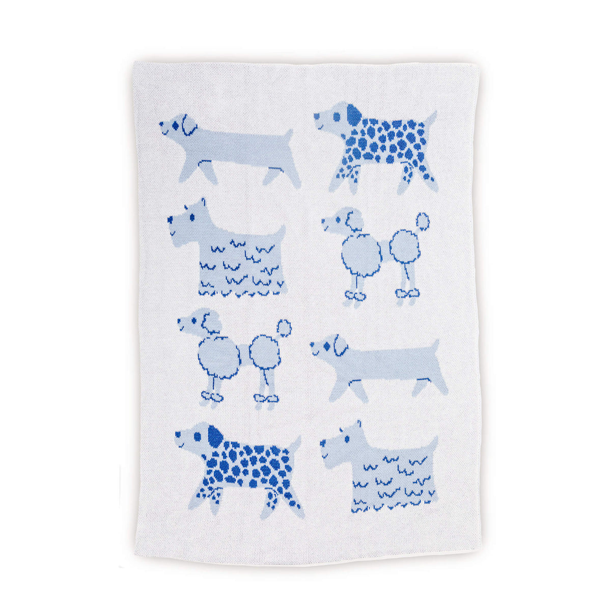 Puppies Cotton Knit Baby & Kids Blanket