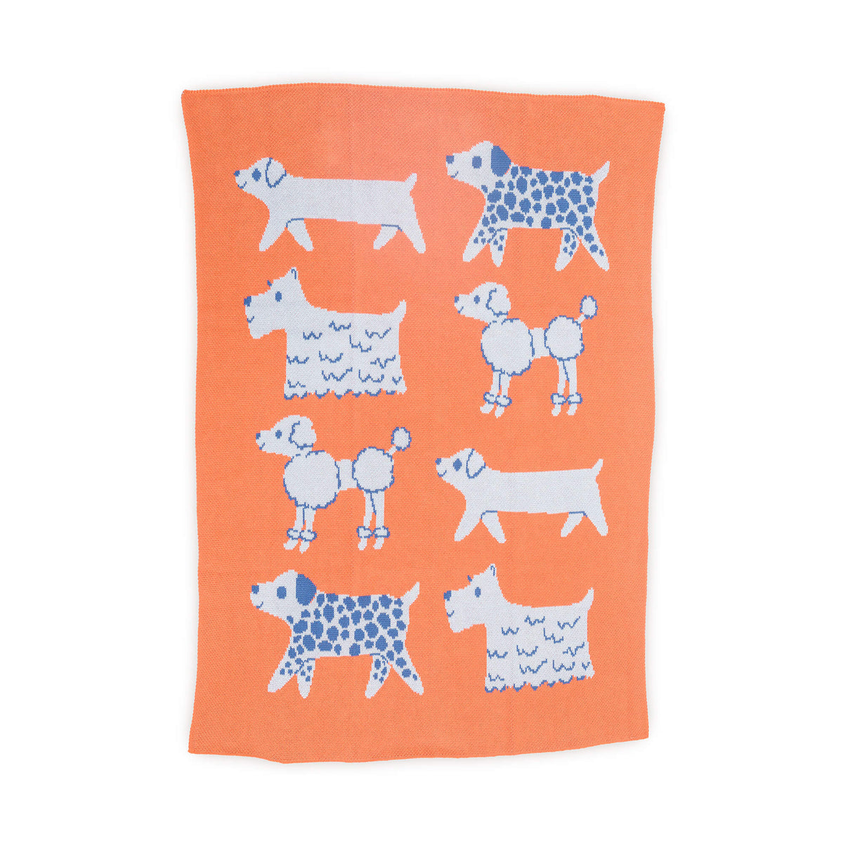 Puppies Cotton Knit Baby & Kids Blanket