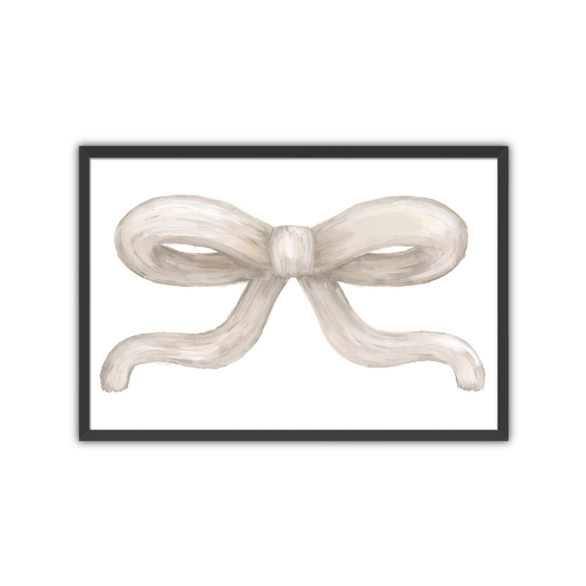 Bow Artwork, Framed
