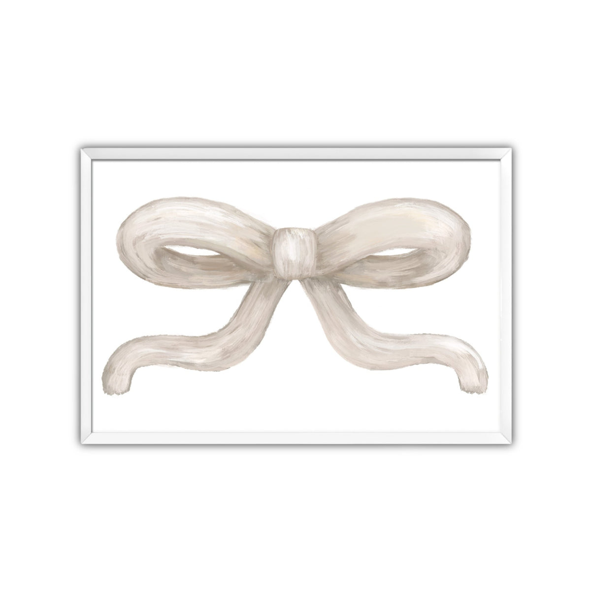 Bow Artwork, Framed
