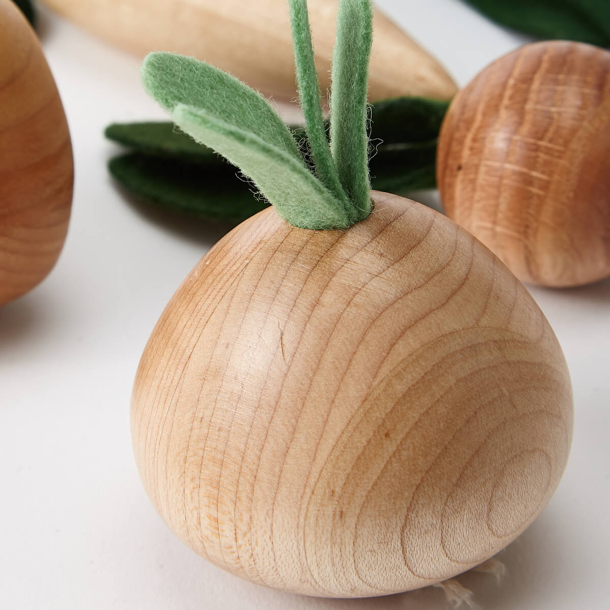 Wooden Veggies Play Food Set