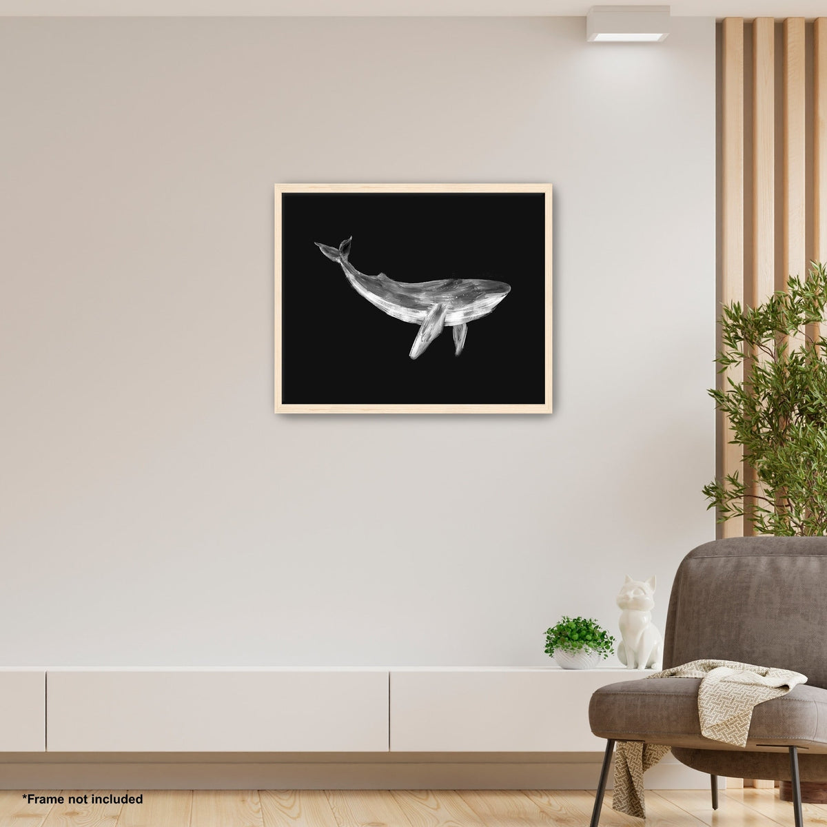Whale - Artwork Print
