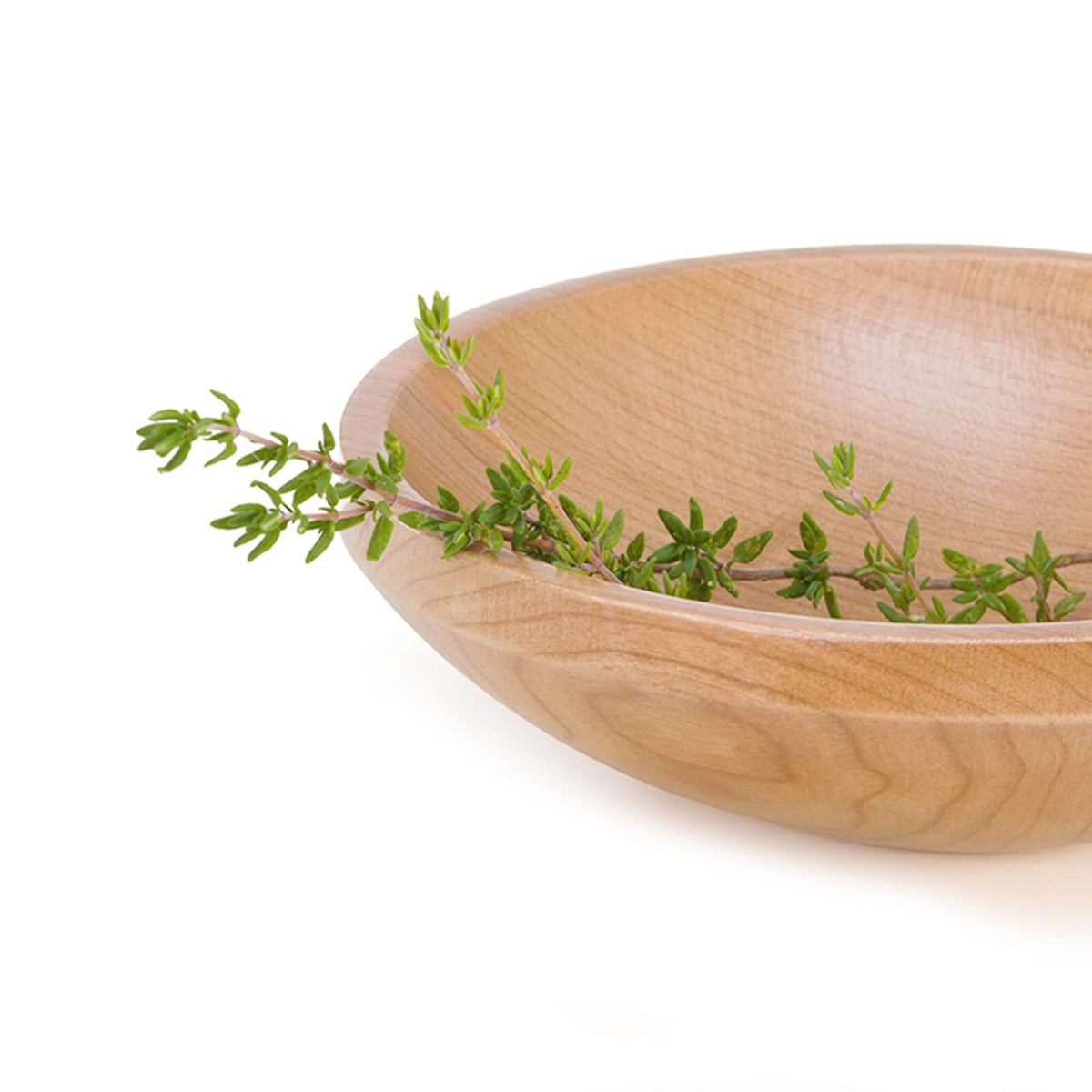Wood Play Bowls for Kids, Set of 2